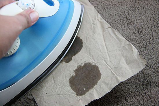 How to get wax out from the carpet?